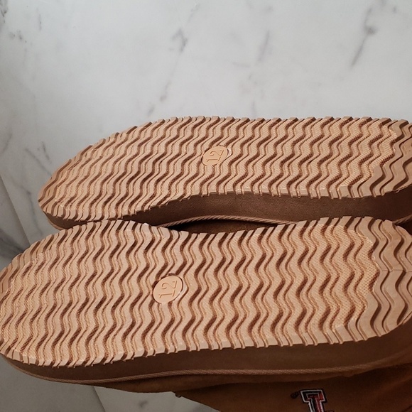 FOCO Texas Tech Brown High Top Moccasin - Mens Size 12 - Picture 5 of 8